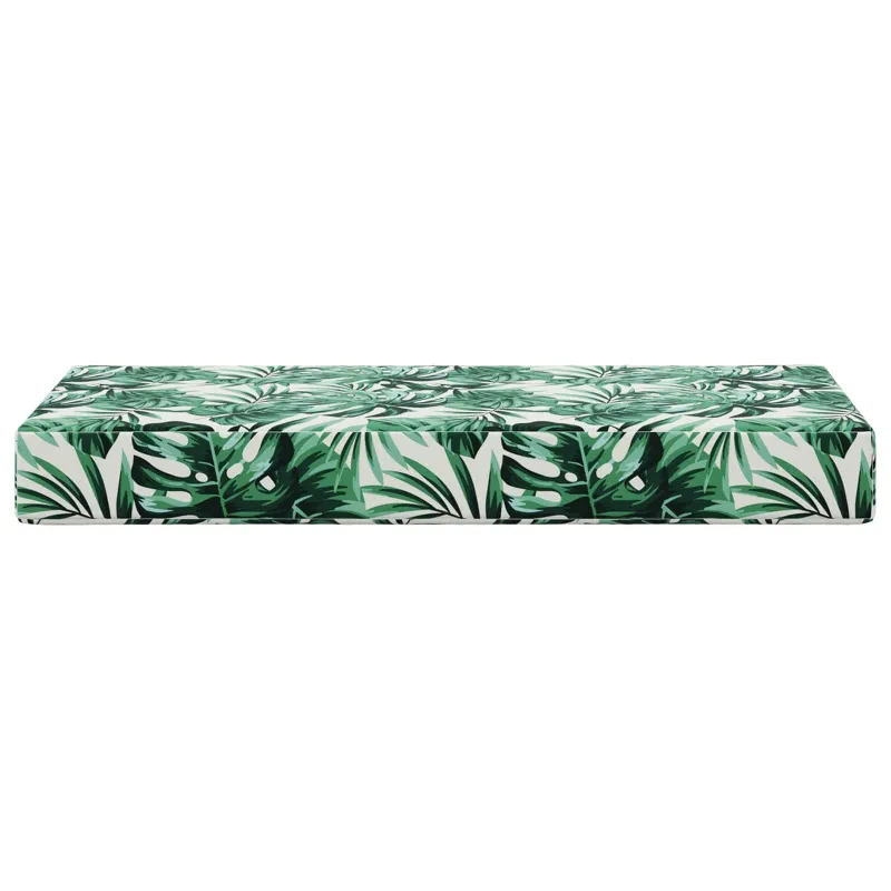 Lauko Sėdimosios Pagalvė Tropinės Lapai 80 x 40 x 8 cm