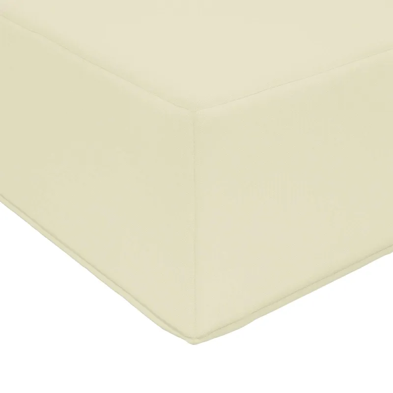 Lauko Sėdimosios Pagalvė Kreminė 115 x 40 x 8 cm