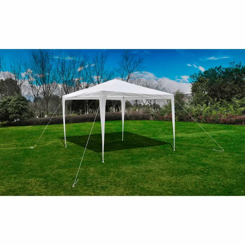 Sodo pavėsinė su piramidės formos stogu, 3 x 3 m