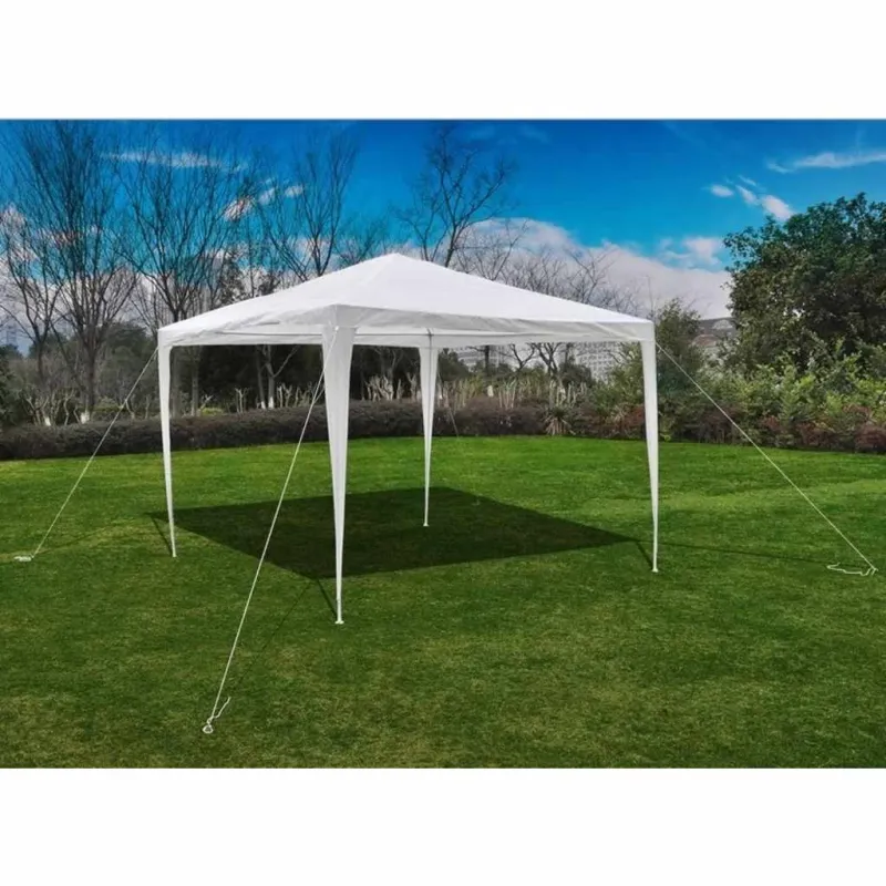Sodo pavėsinė su piramidės formos stogu, 3 x 3 m