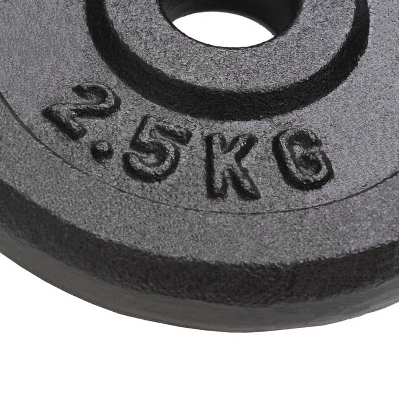 Svoriai, 8vnt., 8x2,5kg, ketus