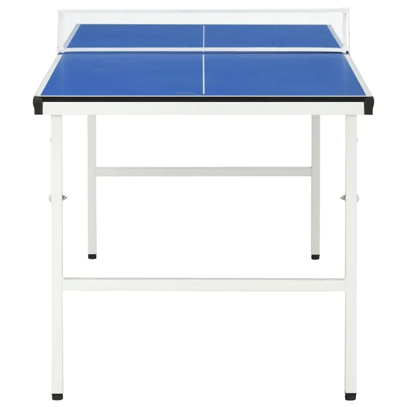 1,5 m stalo teniso stalas su tinklu, 152x76x66 cm, mėlynas