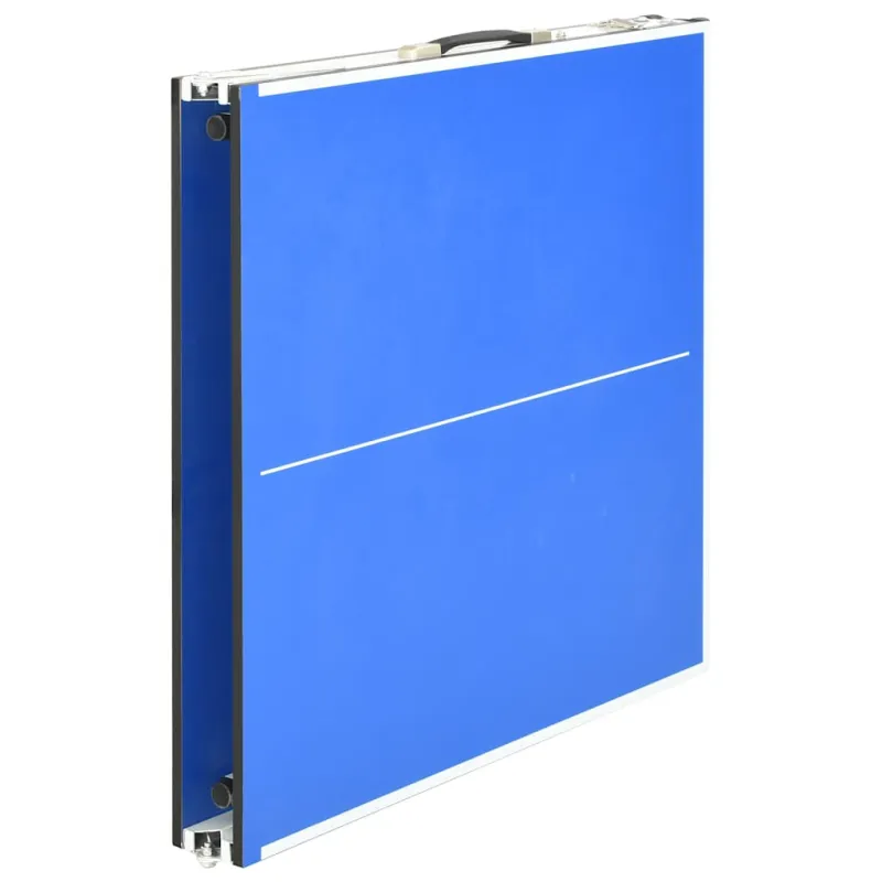 1,5 m stalo teniso stalas su tinklu, 152x76x66 cm, mėlynas
