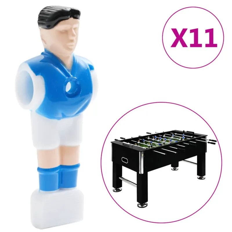 Stalo futbolo žaidėjai 15,9mm strypams, 22vnt.
