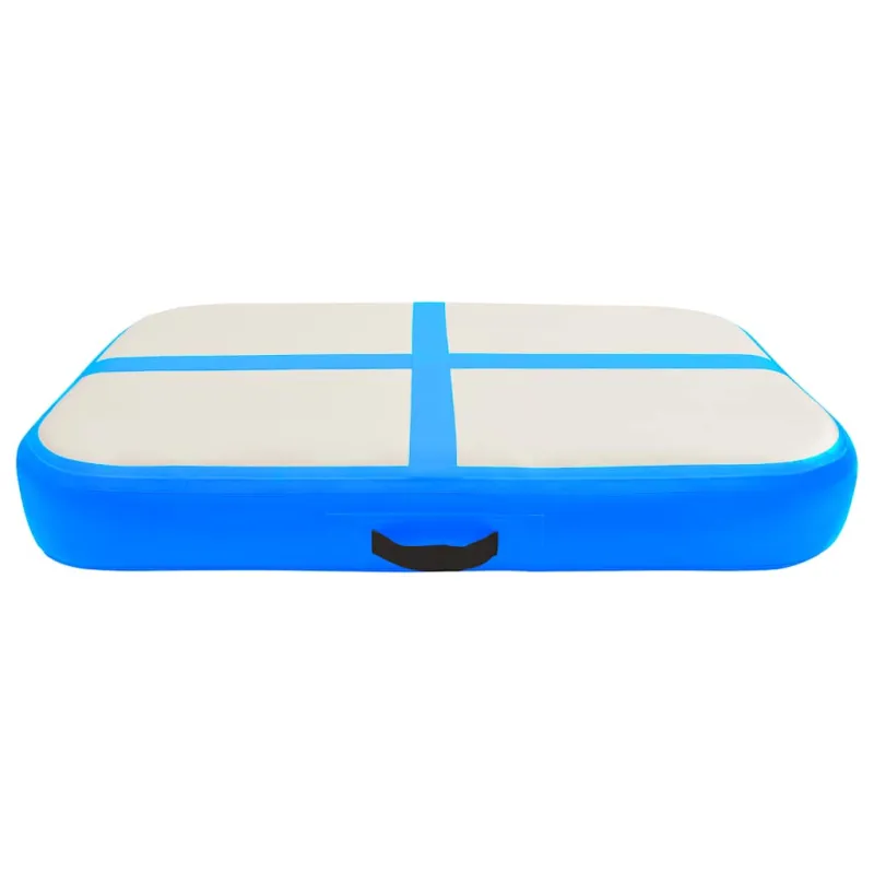 Pripučiamas gimnastikos kilimėlis, mėlynas, 60x100x10cm, PVC