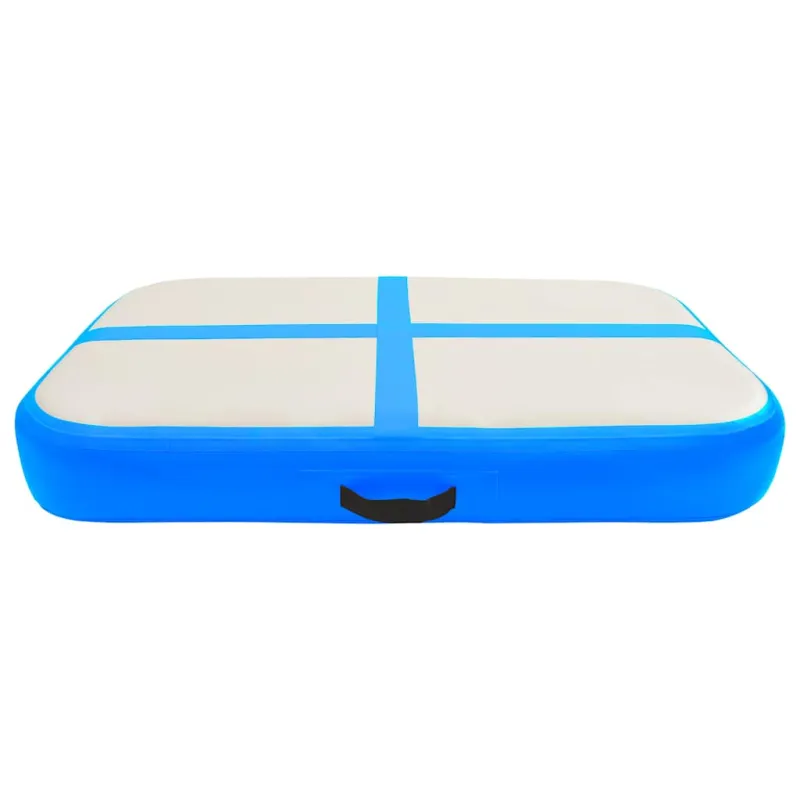Pripučiamas gimnastikos kilimėlis, mėlynas, 60x100x15cm, PVC