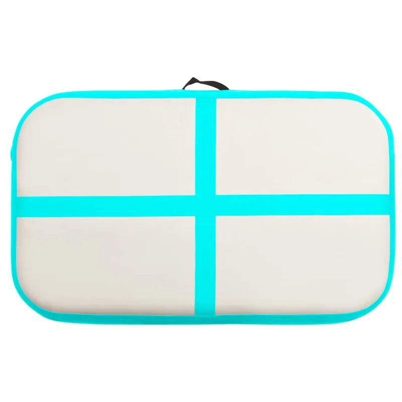 Pripučiamas gimnastikos kilimėlis, žalias, 60x100x15cm, PVC