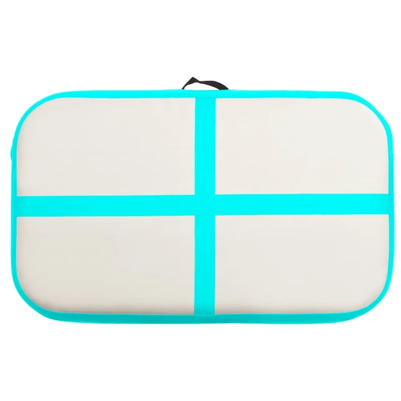 Pripučiamas gimnastikos kilimėlis, žalias, 60x100x20cm, PVC