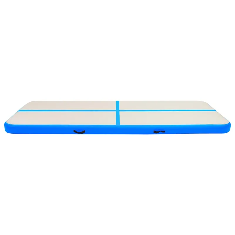 Pripučiamas gimnastikos kilimėlis, mėlynas, 500x100x15cm, PVC