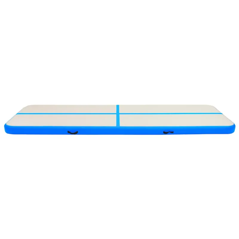 Pripučiamas gimnastikos kilimėlis, mėlynas, 700x100x15cm, PVC