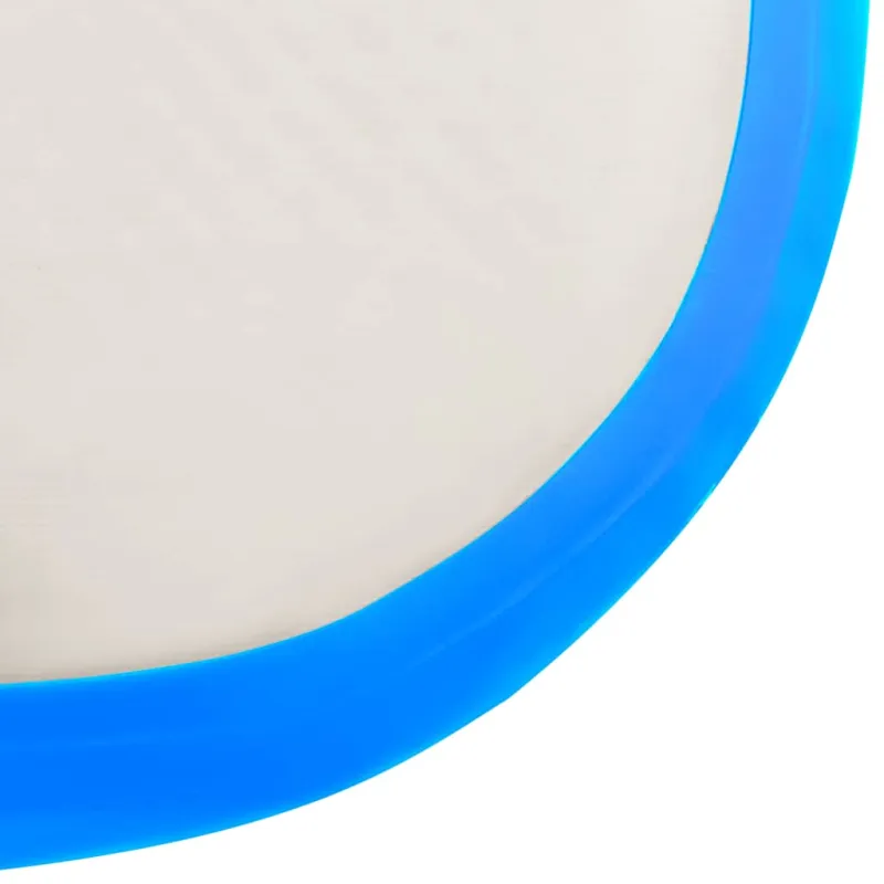 Pripučiamas gimnastikos kilimėlis, mėlynas, 300x100x20cm, PVC
