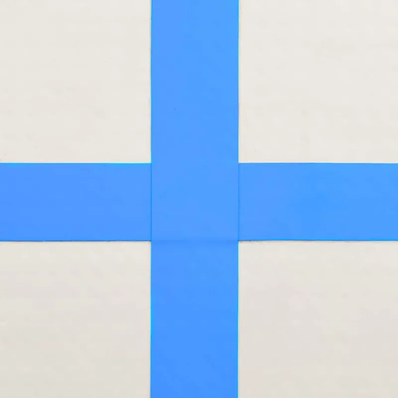 Pripučiamas gimnastikos kilimėlis, mėlynas, 300x100x20cm, PVC