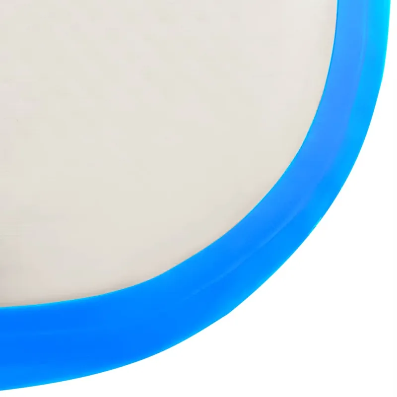 Pripučiamas gimnastikos kilimėlis, mėlynas, 400x100x20cm, PVC