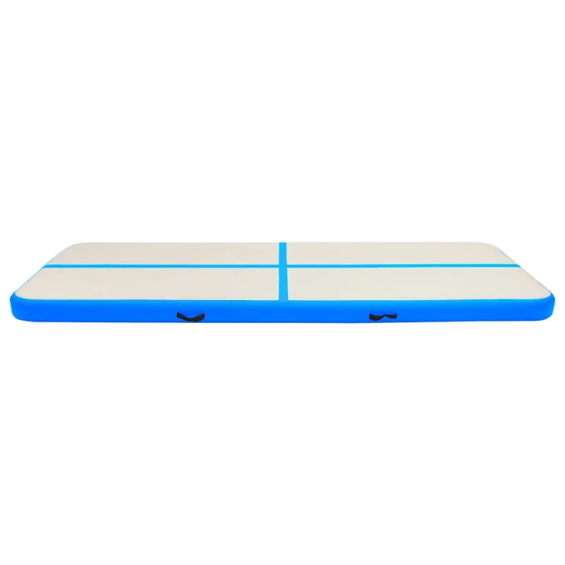 Pripučiamas gimnastikos kilimėlis, mėlynas, 500x100x20cm, PVC