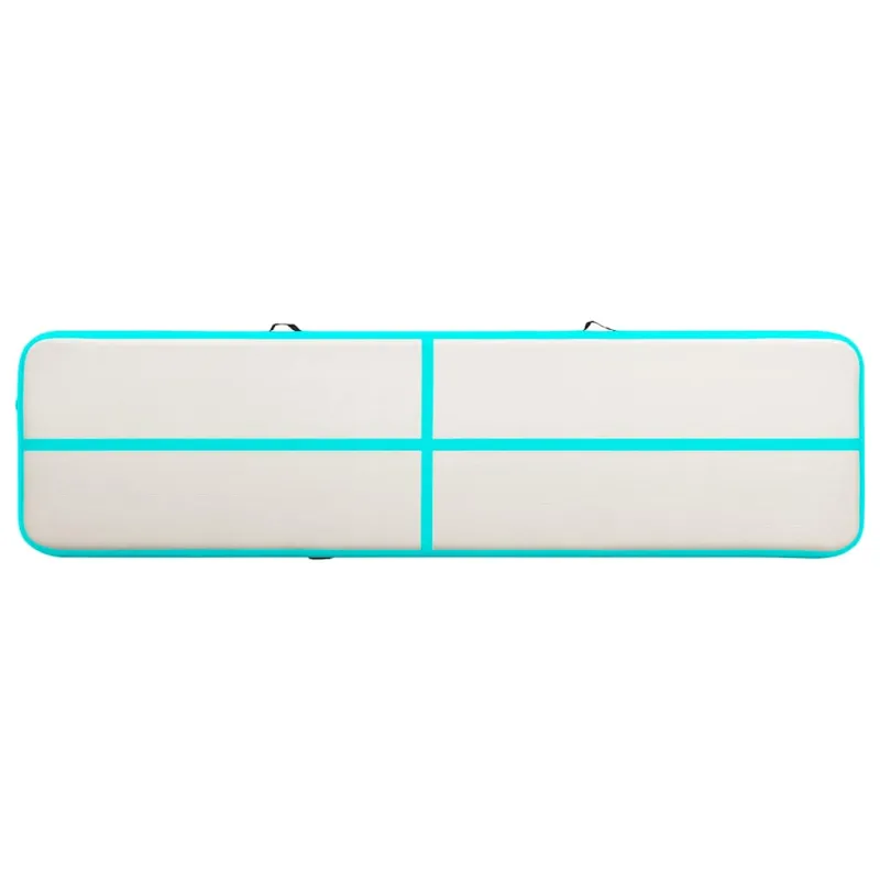 Pripučiamas gimnastikos kilimėlis, žalias, 700x100x20cm, PVC