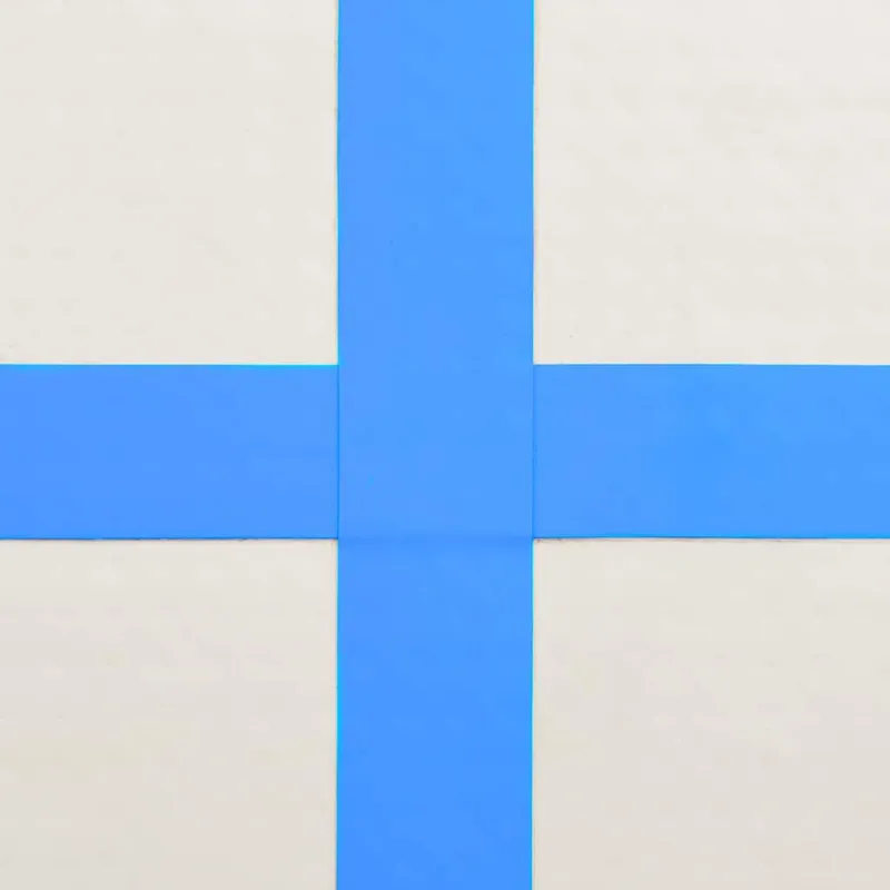 Pripučiamas gimnastikos kilimėlis, mėlynas, 200x200x10cm, PVC