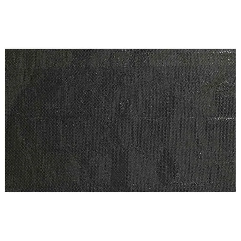 Baseino uždangalas, juodas, 1200x600cm, PE, stačiakampis