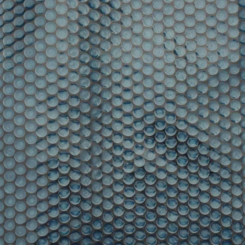 Saulę sugerianti baseino plėvelė, juoda/mėlyna, 300cm, PE