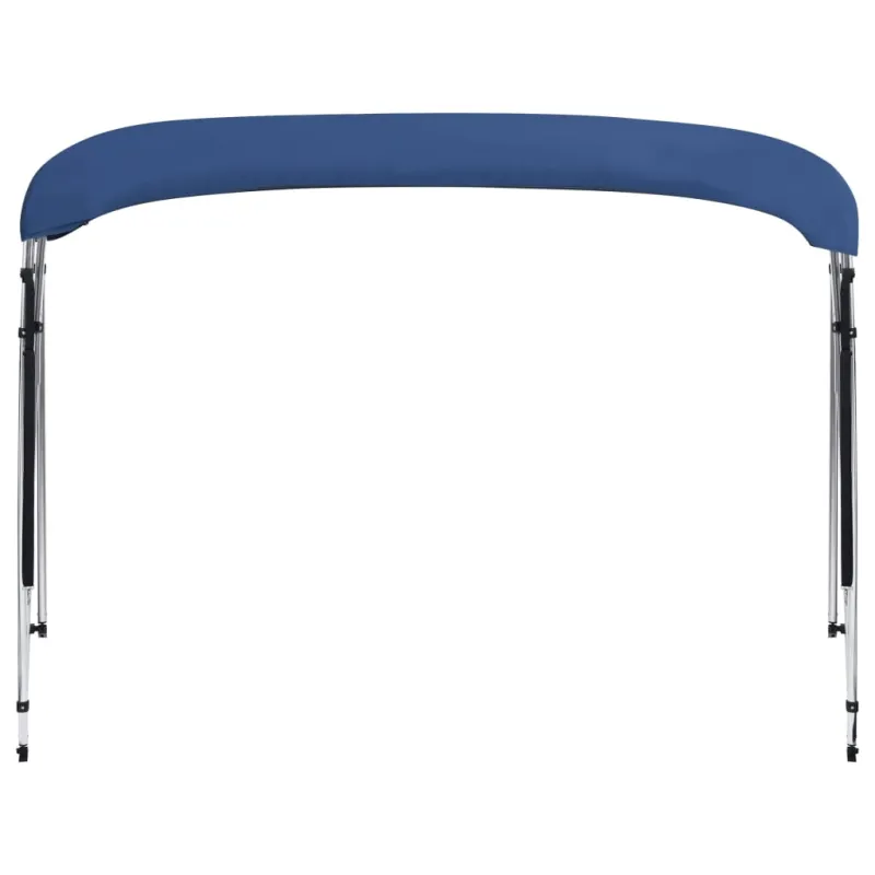 Bimini viršaus stogelis, mėlynas, 243x(230-244)x137cm, 4 lankai