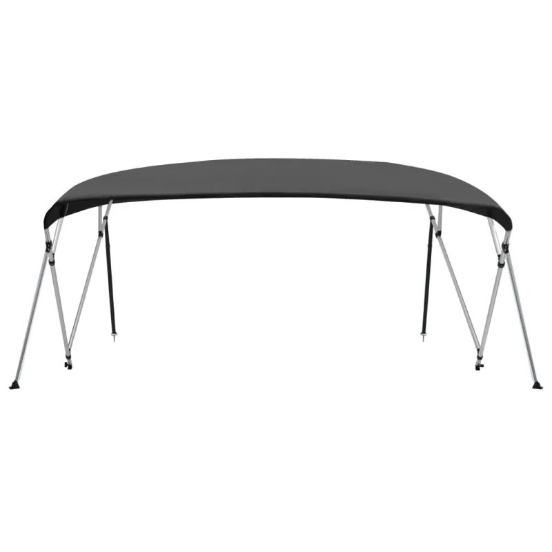 Bimini viršaus stogelis, antracito, 243x(230-244)x137cm