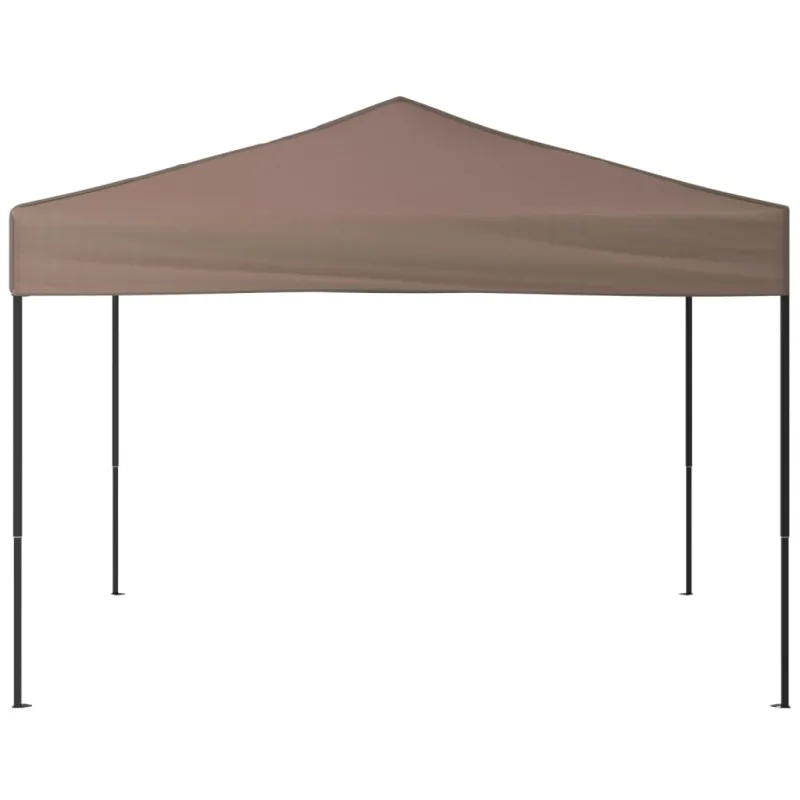 Sulankstoma proginė palapinė, taupe spalvos, 3x3m