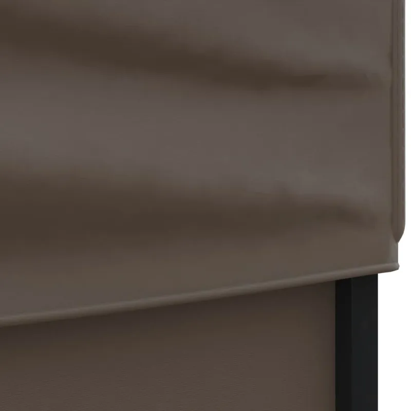 Proginė palapinė su šoninėmis sienomis, taupe, 3x6m