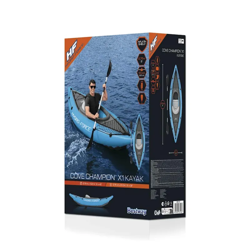 Bestway Hydro-Force Pripučiama vienvietė baidarė