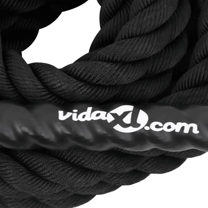 Kovos virvė, juoda, 9 m, 6,8 kg, poliesteris