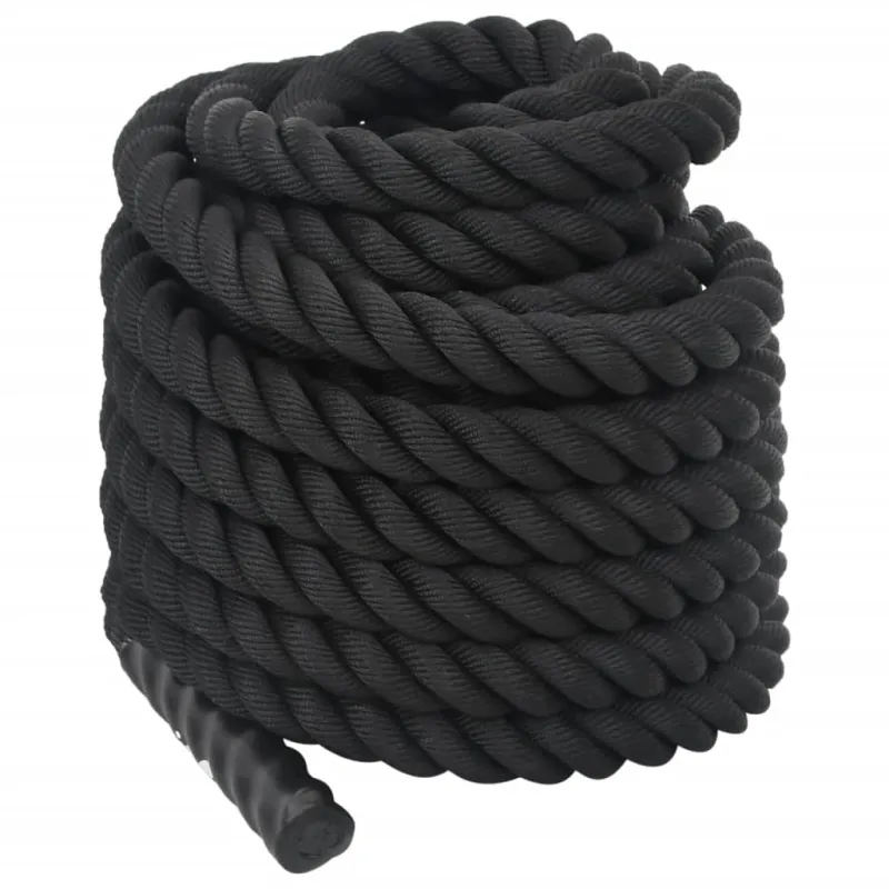 Kovos virvė, juoda, 12 m, 9 kg, poliesteris