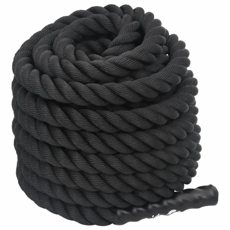 Kovos virvė, juoda, 15 m, 11 kg, poliesteris