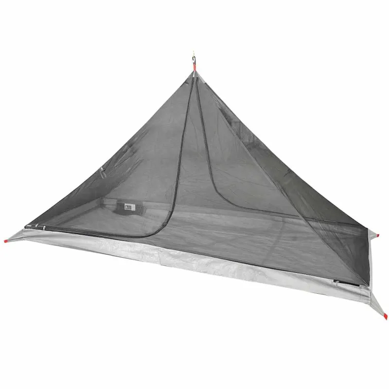 Kabanti palapinė, oranžinė, vienvietė, tipi dizaino