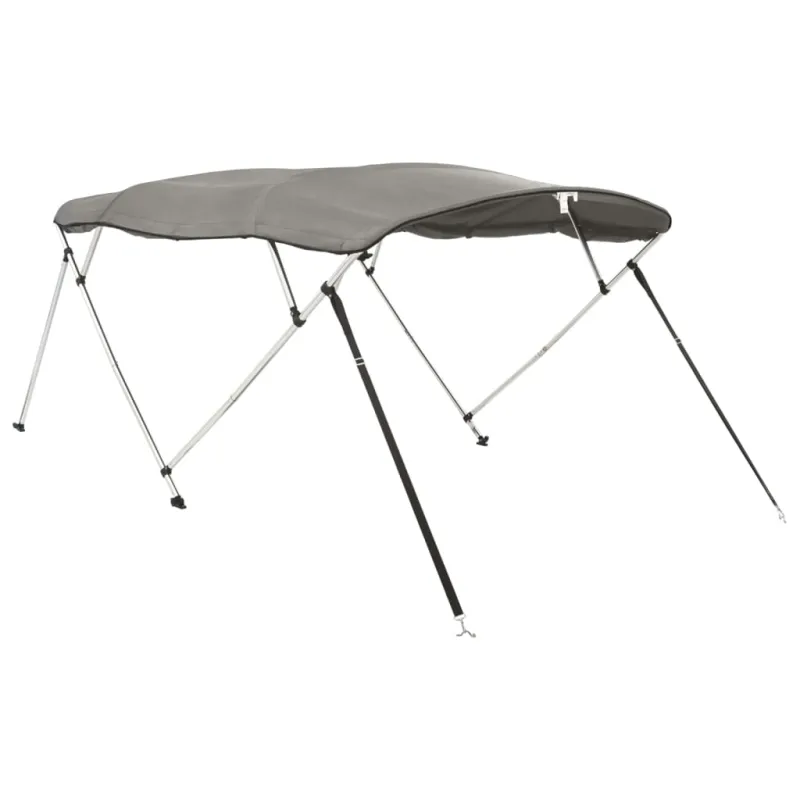 Bimini viršaus stogelis su sienomis, 243x(200-213)x137cm