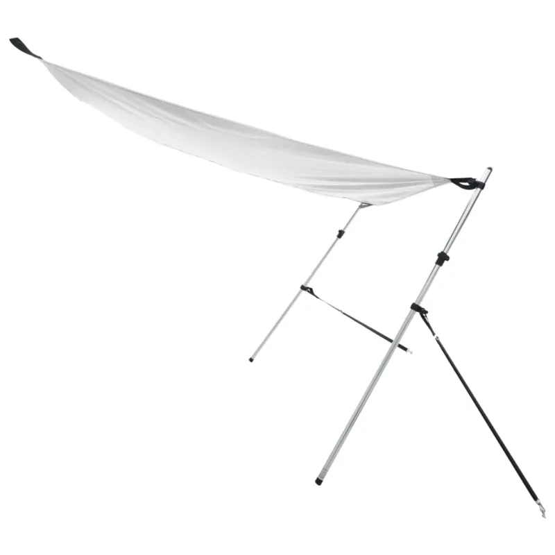 T tipo uždangos prailginimas, baltas, 170x208x(115-183)cm
