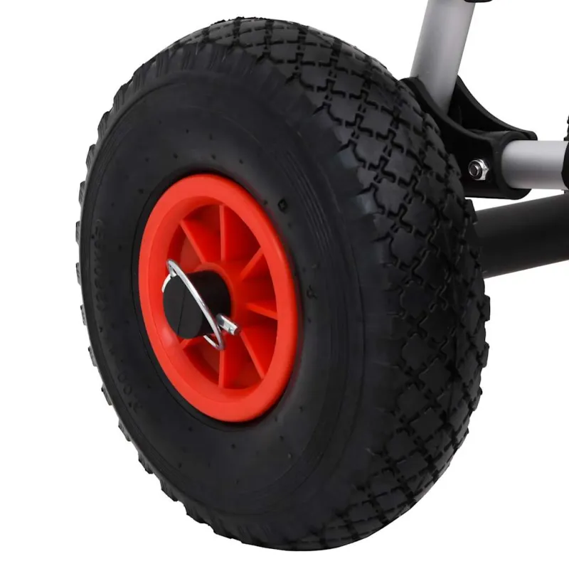 SUP vežimėlis banglentei, aliuminis, sulankstomas, 45 kg