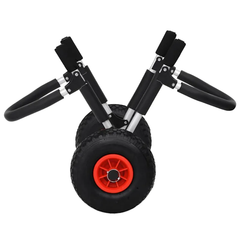 SUP vežimėlis 2 banglentėms, aliuminis, sulankstomas, 90 kg