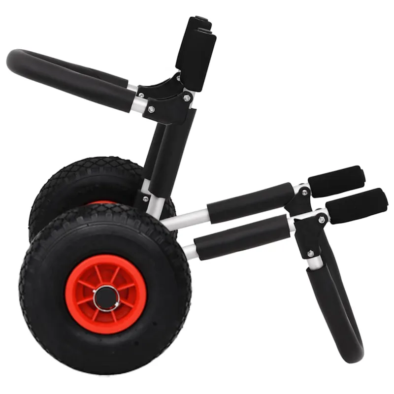 SUP vežimėlis 2 banglentėms, aliuminis, sulankstomas, 90 kg