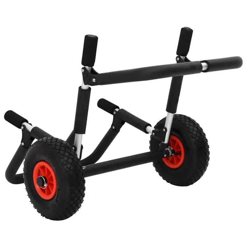SUP vežimėlis 2 banglentėms, aliuminis, sulankstomas, 90 kg