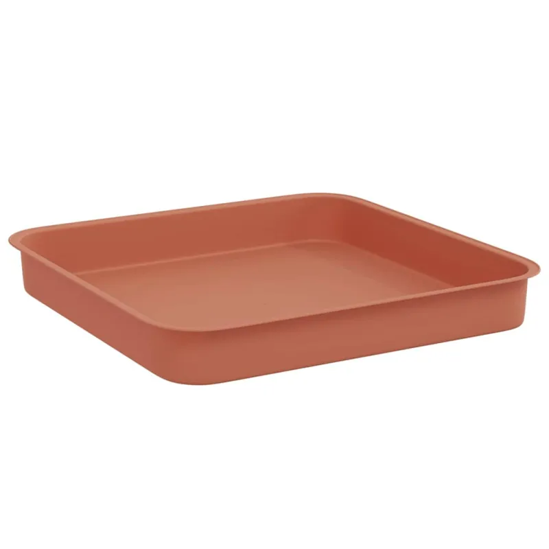 Augalų vazonai 6 pcs Raudona plyta 20 x 20 x 16 cm Plastmasė