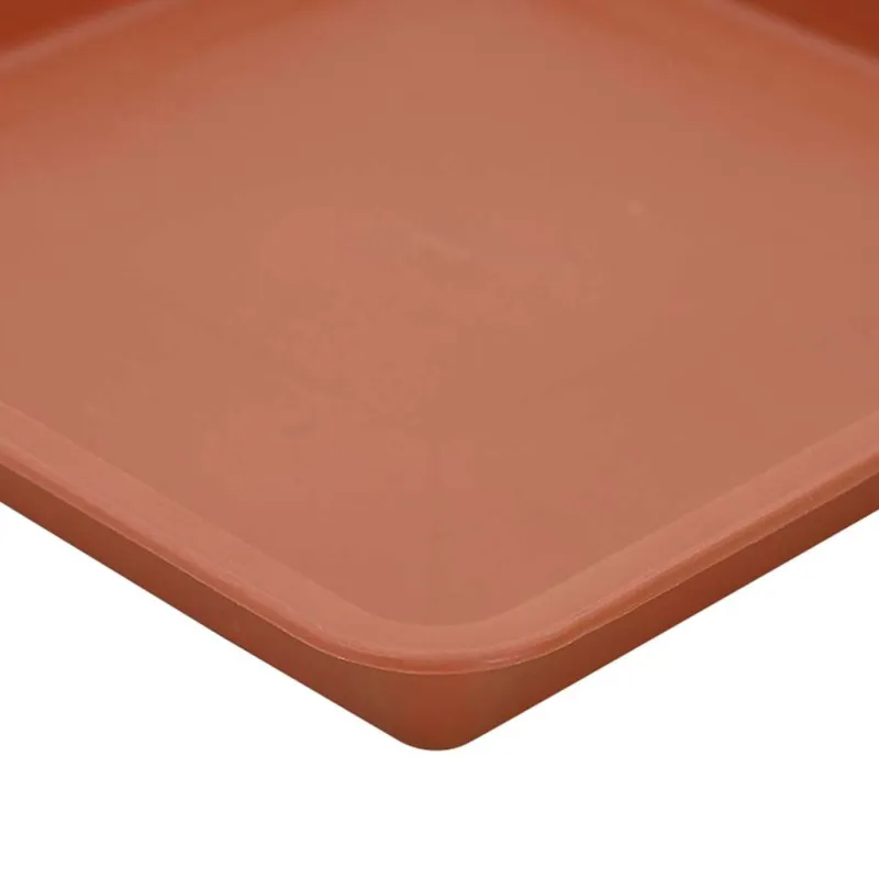 Augalų vazonai 6 pcs Raudona plyta 20 x 20 x 16 cm Plastmasė