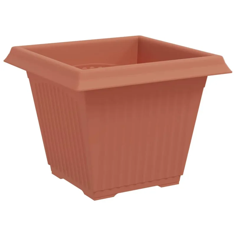 Augalų vazonai 6 pcs Raudona plyta 38 x 38 x 30 cm Plastmasė
