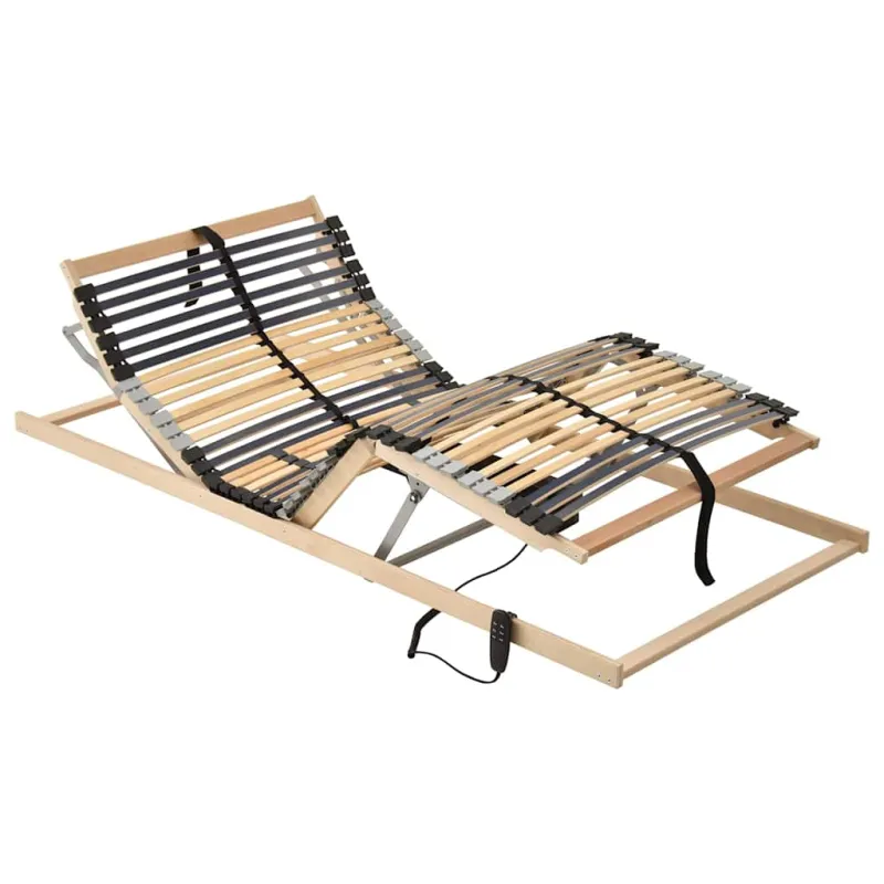 Lamelinis lovos pagrindas Ruda 90 x 190 cm Kietas bukas medis