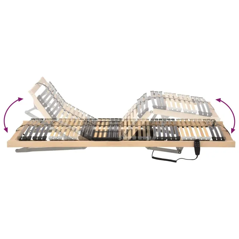 Lamelinis lovos pagrindas Ruda 90 x 190 cm Kietas bukas medis