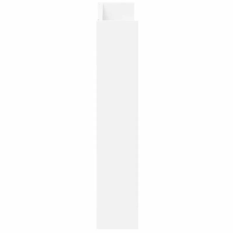 Sieninės spintelės batams, 2vnt., baltos, 80x18x90cm, MDP