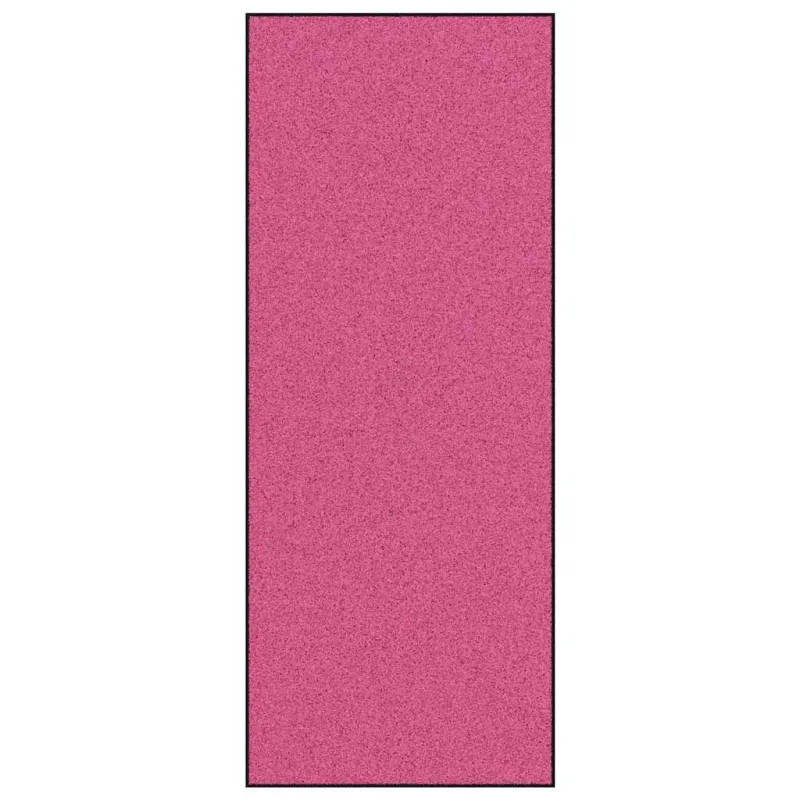 Durų kilimėlis Rožinė ir Juoda 120 x 300 cm 100% poliamidas