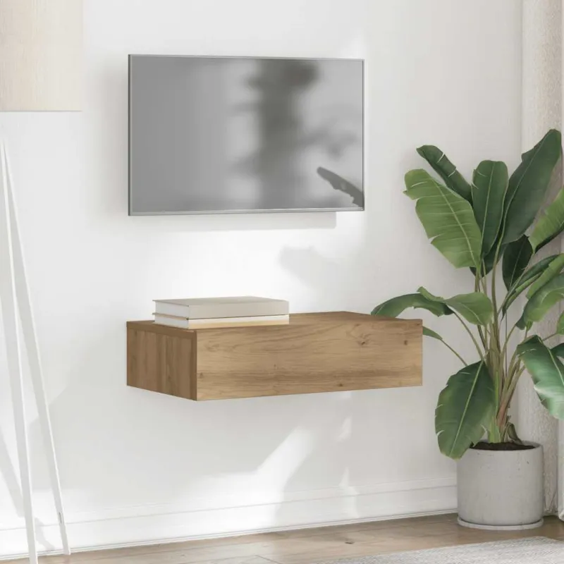 Televizoriaus spintelė su LED, artisano, 60x35x15,5cm
