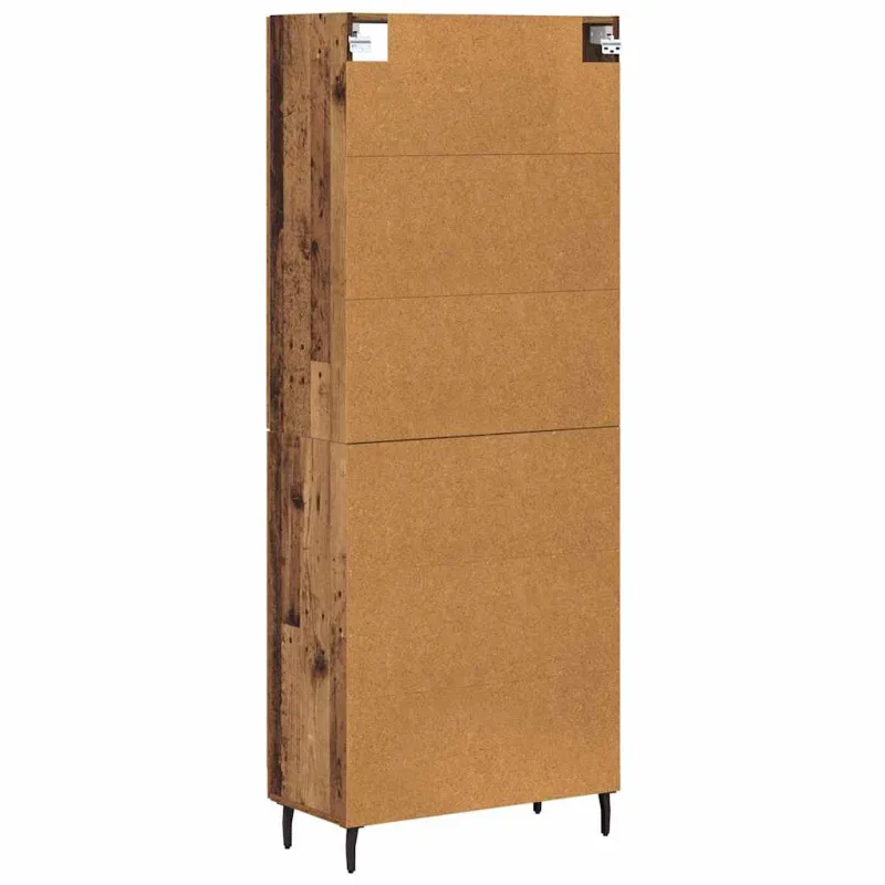 Aukštas spintelė 2 pcs Senas medis