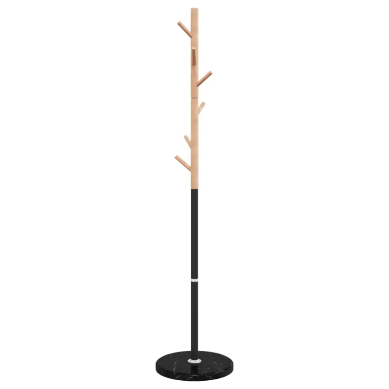 Paltų kabykla, juoda, 172cm, milteliniu būdu dengta geležis