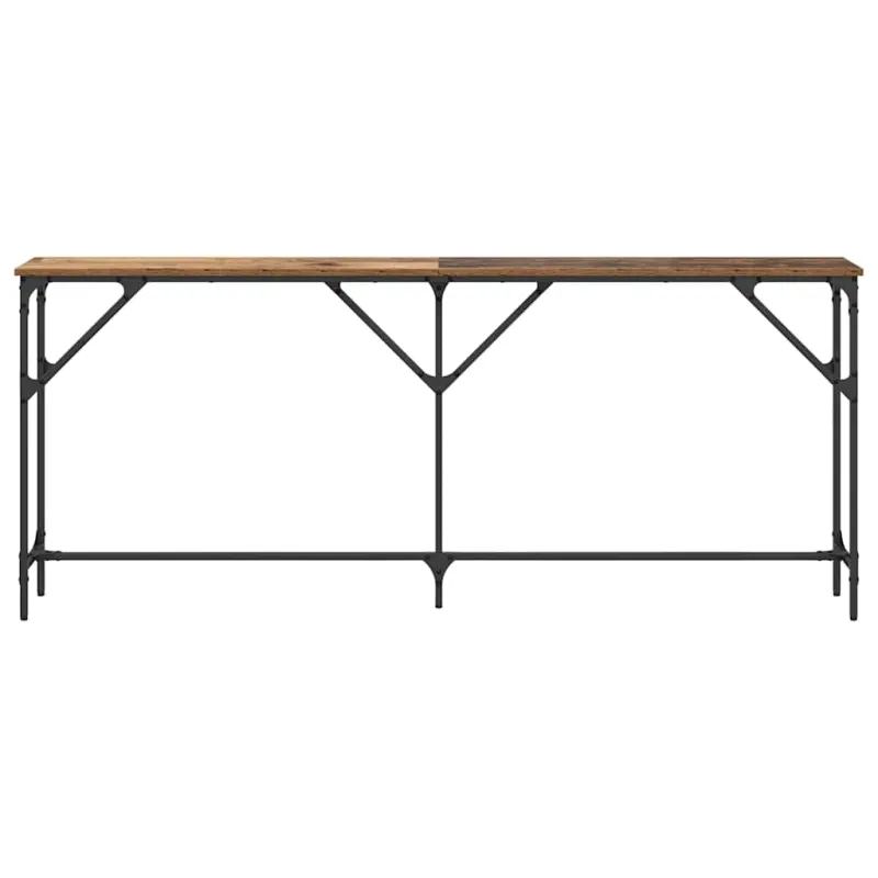 Konsolinis stalas Senovinis medis 180 x 23 x 75 cm