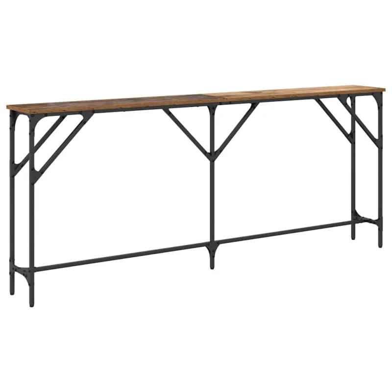 Konsolinis stalas Senovinis medis 180 x 23 x 75 cm