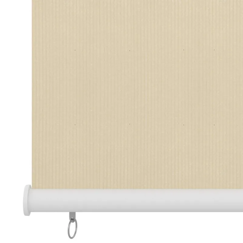 Lauko roletas, kreminės spalvos, 60x140cm, HDPE